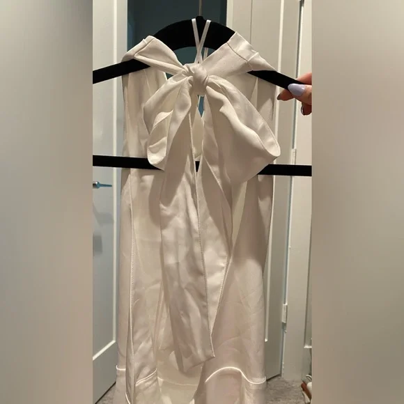 Abercrombie & Fitch White Mini Dress - Picture 7 of 7